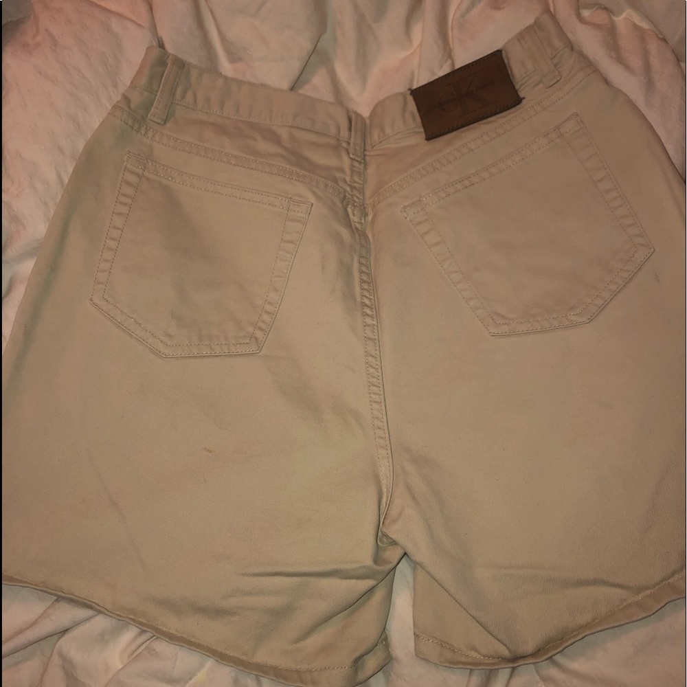 Vintage Calvin Klein Tan Shorts